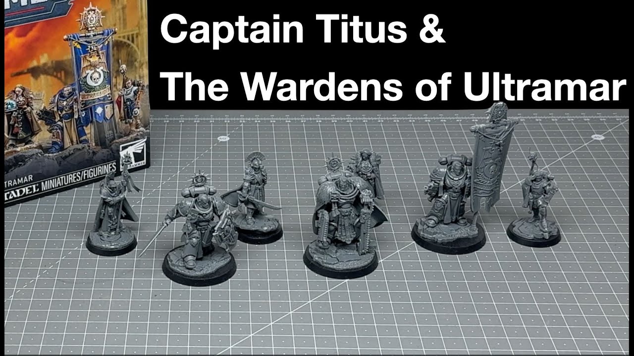 Капитан Титус и Стражи Ультрамара — Космические десантники — Обзор (WH40K)