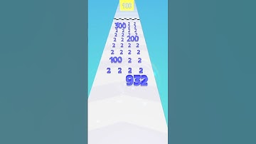 Merge Number 3D Gameplay walkthrough|Disaster Gameplay|level up gameplay #numberrun #funny #shorts
