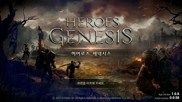 Heroes Genesis 히어로즈 제네시스 Gameplay Android