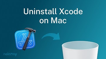 How to uninstall Xcode on a Mac