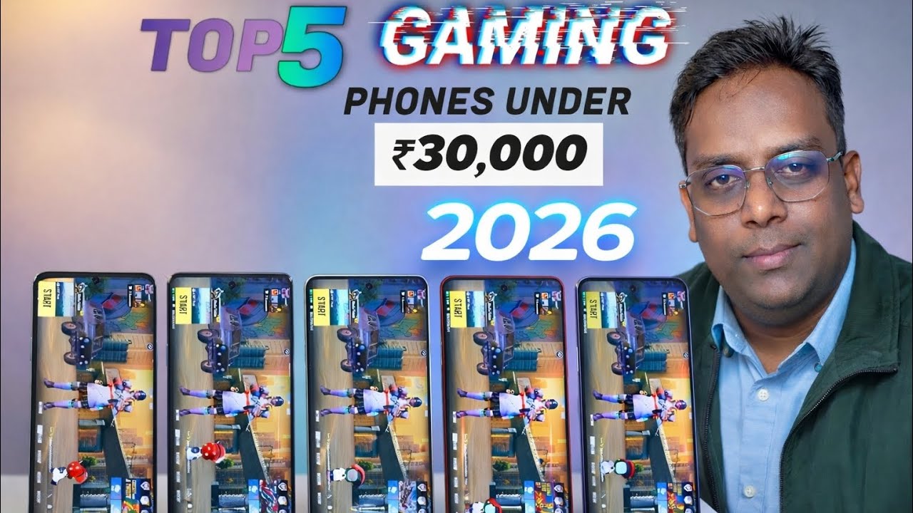 Top 5 Gaming Phones Under ₹30,000 (2026) 🔥 BGMI & COD Best Phones 