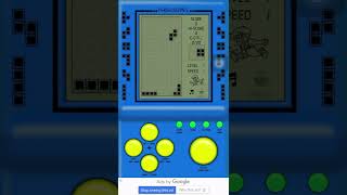 Old Brick game console in mobile screenshot 1