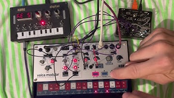 Volca Modular + Bastl Kastle + NTS-1 _ hAILbATTERED