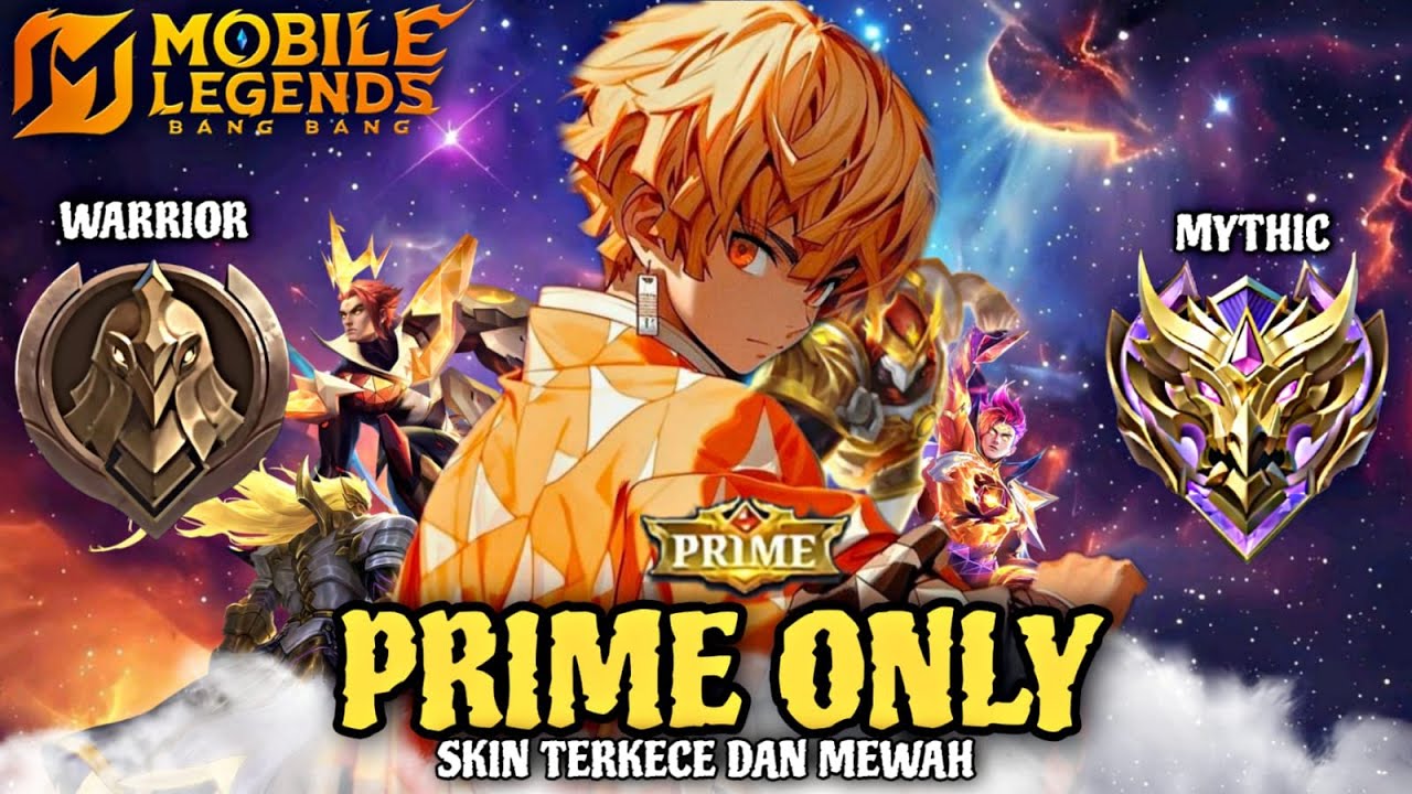 Namatin Mobile Legends tapi Skin Prime Only