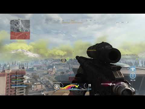 Get shot from the helicopter