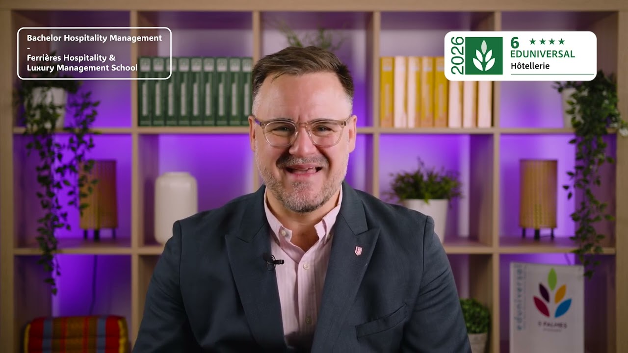 Louis-Félix Communeau - Bachelor Hospitality Management - Ferrières Hospitality