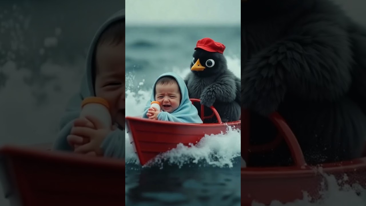 BABY SINKS in Water but CHICK Saves the DAY!