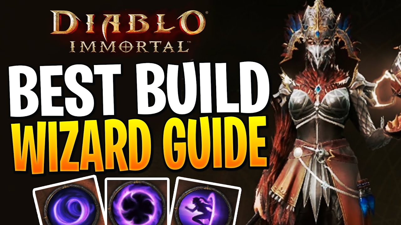 My BEST WIZARD BUILD in Diablo Immortal 