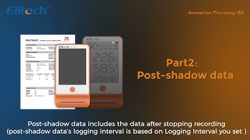 Introducing the shadow data function of Elitech data loggers