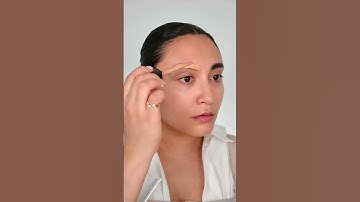 How to: Brow Blocking Technique - easy, beginner friendly and effective! #makeupsfx #makeup