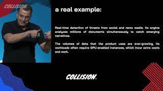 The Cost Of Embracing Generative Ai Laurent Gil From Cast Ai At Collision Toronto 2023