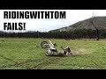 Ridingwithtom fail  unseen crashes and screwups