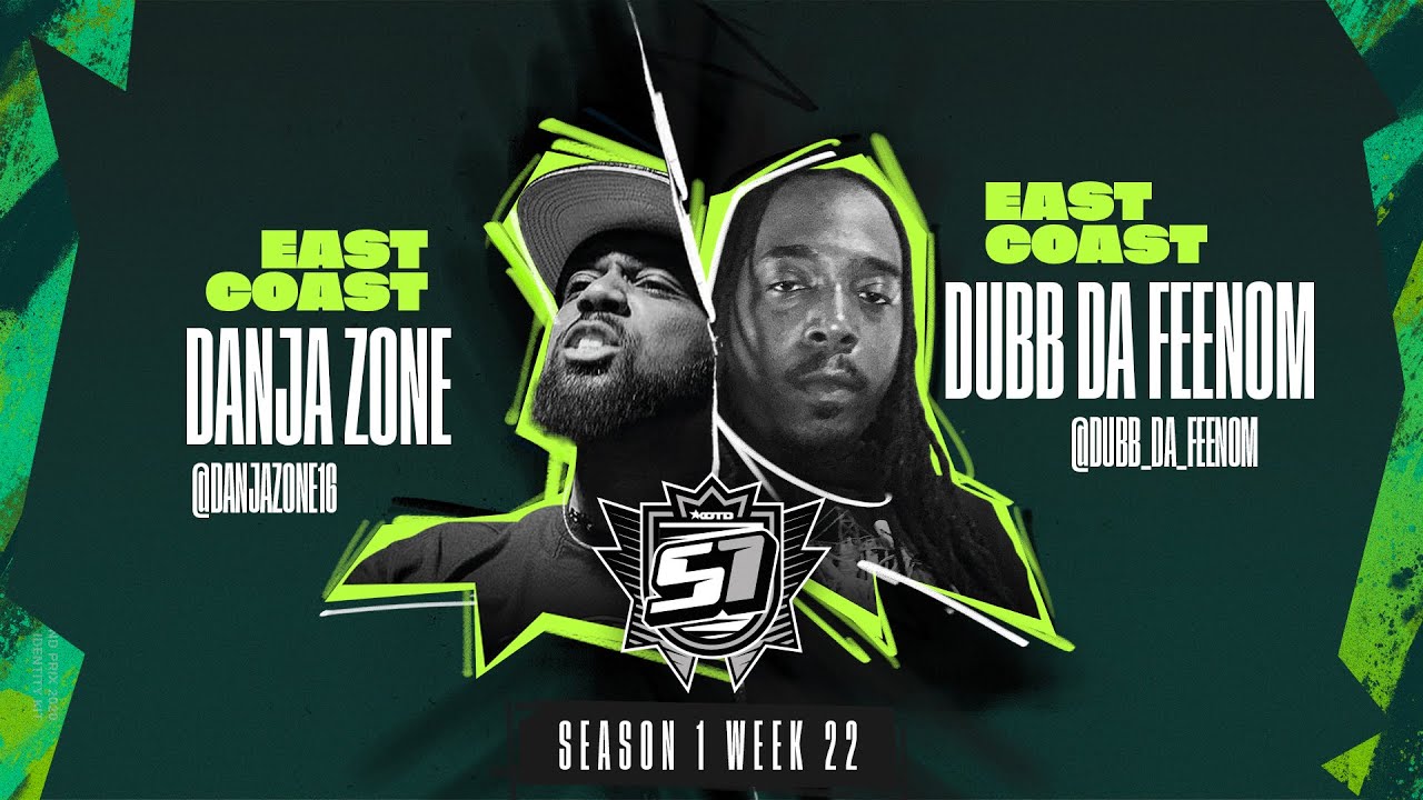 KOTD - Rap Battle - Danja Zone vs Dubb Da Feenom | S1W22
