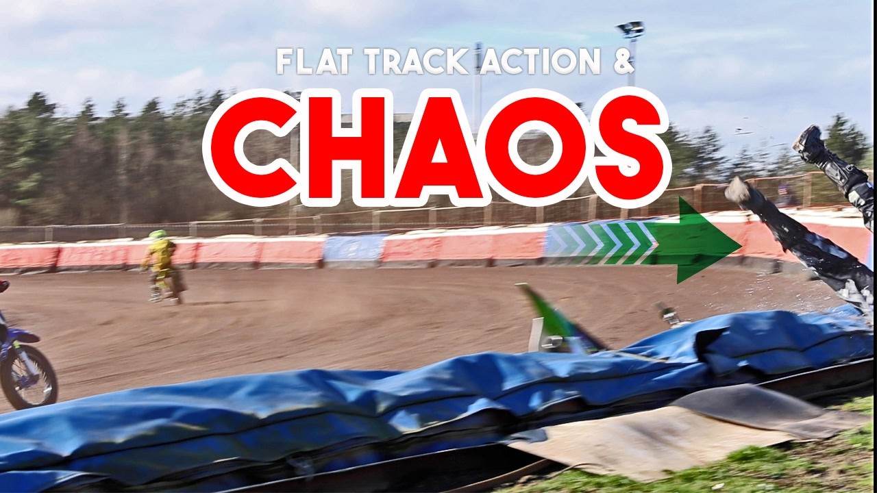 Scunthorpe Flat Track Crashes & Action. March 1st 2026.