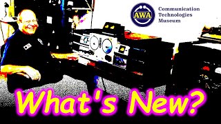 New at the AWA Communications Technology Museum! - Rare Receivers, Hamfest Finds & DeForest Devices! @WirelessMuseum