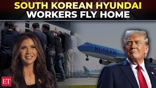 South Korean Hyundai Workers Head Home After Trumps Delay Us Immigration Crackdown