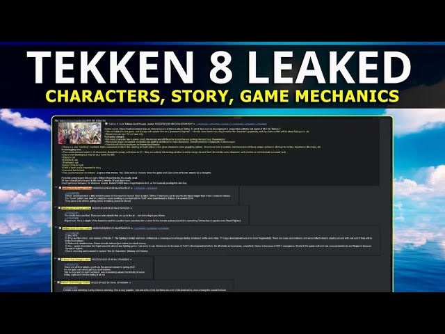 Tekken 8: Release Date, Character List, Gameplay Leaks & More - GINX TV