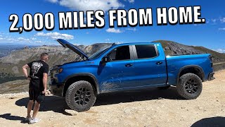 My Silverado ZR2 Left Me STRANDED In The Colorado Wilderness.. Mountain RESCUE Called!