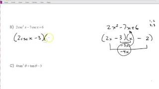 PCA - Unit 7 - Identities - video #9 example 9