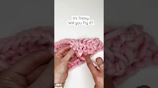 Herringbone Single Crochet Stitch