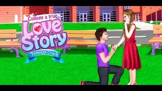 College Love Story Teenage First Crush - Love Story Gameplay Video By GameiCreate screenshot 4