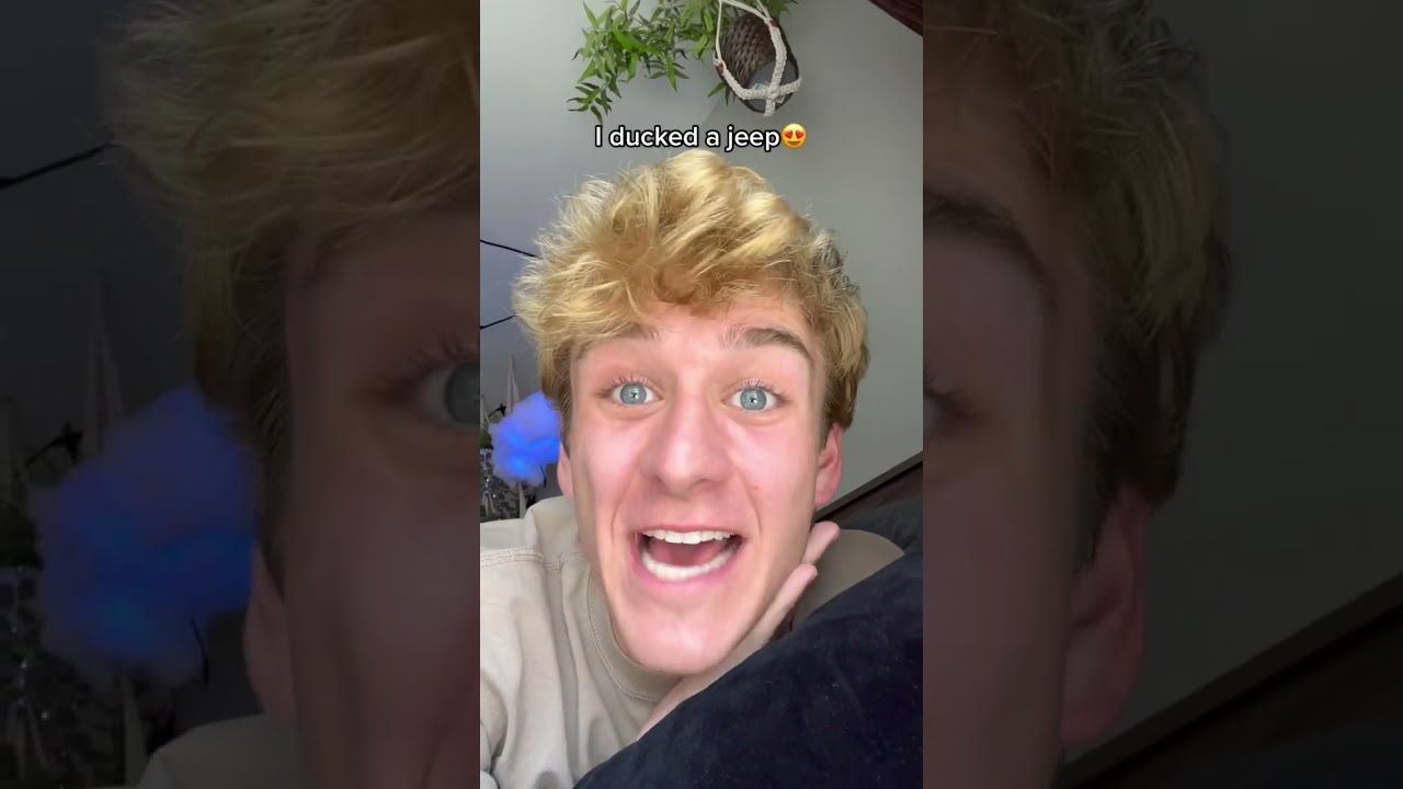 I ducked a jeep🐣🥵 w Carter Kench 