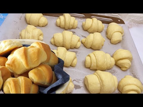 Easy Crescent roll recipe || How to make Crescent Rolls from scratch