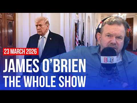 'Donald Trump completely bottles it on Iran' | James O’Brien - The Whole Show