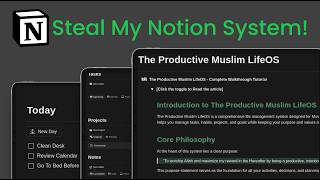 How I Built a Productive Muslim Life OS in Notion screenshot 4