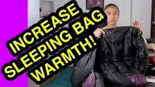 How to Increase Sleeping Bag Warmth  20 Tips and Tricks for Backpackers, Campers, Climbers