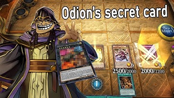 Xyz Secret Support Card for Odion?! This Is Crazy!