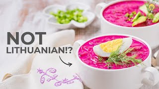 The Disturbing Truth Of Lithuania's Cold Beetroot Soup (Šaltibarščiai)