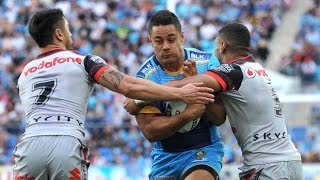 Jarryd Hayne NRL Return Performance VS Warriors 07.08.16