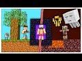 LA NOSTRA PRIMA NOTTE NEL NETHER DI MINECRAFT 2D ITA!