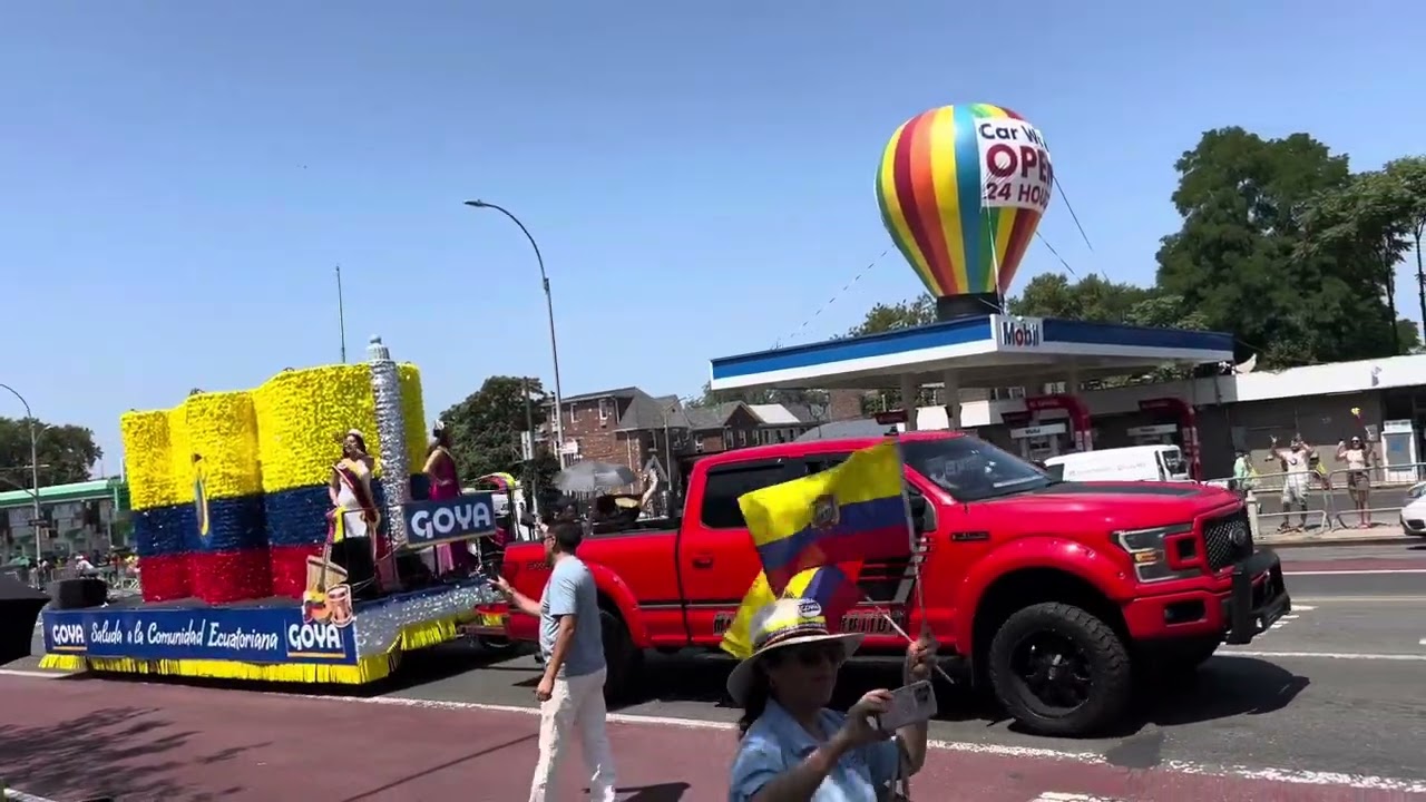 Desfile Ecuatoriano Agosto /10 /2025 New York