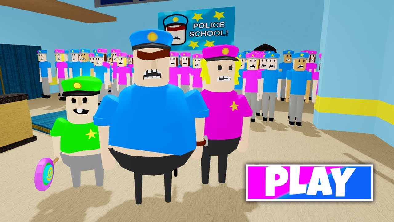 POLICE FAMILY ESCAPE! SCARY OBBY ROBLOX #obby #roblox - YouTube