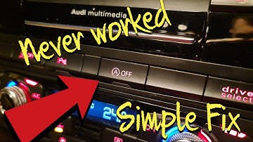 Fixing the START/STOP on the S5