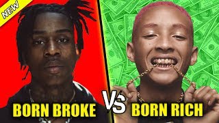 RAPPERS WHO WERE BORN BROKE VS RAPPERS WHO WERE BORN RICH