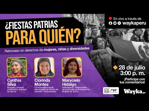 ¿FIESTAS PATRIAS PARA