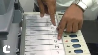 EC Officials give a demo of EVMs, VVPATs to rubbish #EVMFraud