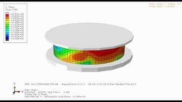 Cold Rotary Forging Simulation with Abaqus - Explicit