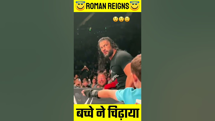 Roman Reigns ने बच्चे को चिढ़ाया🤣 | #shorts #wweshorts #wwehindi | Roman Reigns Hindi | #romanreigns