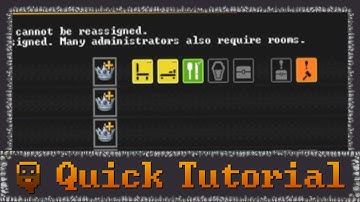 Dwarf Fortress - Quick Tutorial -  Nobles Offices