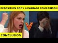 Amber Heard VS Johnny Depp Expert BODY LANGUAGE Comparison Reveals THE TRUTH!!  – Court Case News
