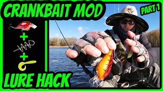 CRANK BAIT MOD | Lure HACK That Will Catch You More Fish | Applies To a Variety Of Lures