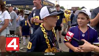 **Tailgating fun in Ann Arbor ahead of Western Michigan matchup**