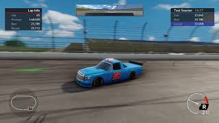 NASCAR Heat 5 Iowa Truck Setup - 23.7 second lap times.