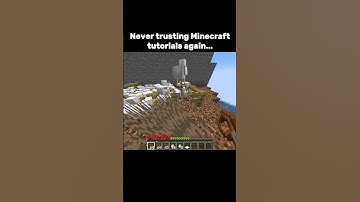 Never Trusting these tutorials again 😭🙏 #minecraft #shorts #viral #minecraftshorts #minecraftmemes