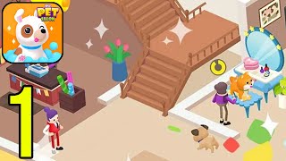 Idle Pet Salon - Gameplay Walkthrough Part 1 (iOS, Android) screenshot 1