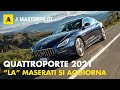 Maserati QUATTROPORTE 2021 | "Il" Tridente si aggiorna dentro e fuori...